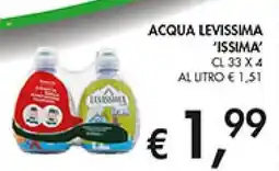 Coal Acqua levissima 'issima offerta