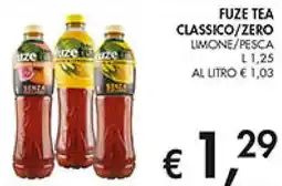 Coal Fuze tea classico/zero limone/pesca offerta