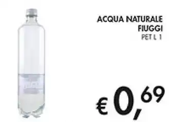 Coal Acqua naturale fiuggi offerta
