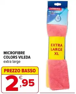 Iperal Microfibre colors VILEDA offerta