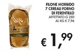 Coal Filone morbido 7 cereali forno di ferentillo affettato offerta