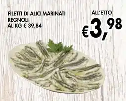 èccoMI Filetti di alici marinati regnoli offerta