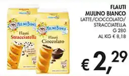 Coal Flauti mulino bianco latte/cioccolato/ stracciatella offerta