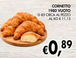 èccoMI Cornetto 1980 vuoto offerta