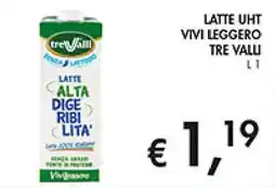 Coal Latte uht tre valli offerta