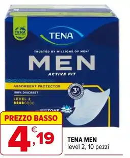 Iperal TENA men level 2, 10 pezzi offerta