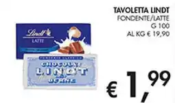 Coal Tavoletta lindt fondente/latte offerta