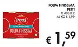 Coal Polpa finissima PETTI offerta