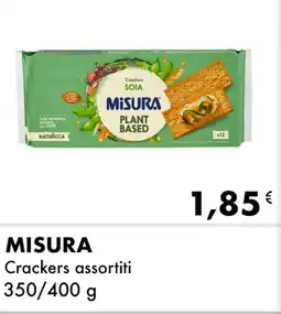 Iper Tosano MISURA Crackers assortiti offerta