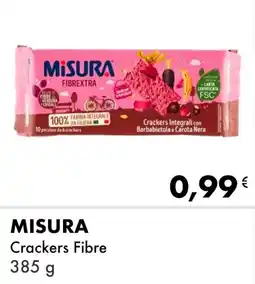 Iper Tosano MISURA Crackers Fibre offerta