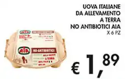 Coal Uova italiane da allevamento a terra no antibiotici AIA offerta
