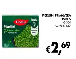 èccoMI Pisellini primavera FINDUS offerta