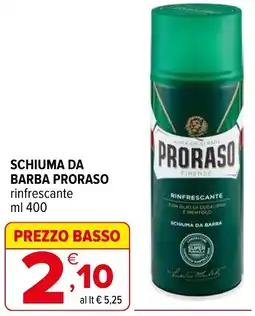 Iperal Schiuma da barba PRORASO offerta