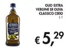 Coal Olio extra vergine di oliva classico CIRIO offerta