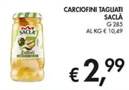 Coal Carciofini tagliati SACLA offerta