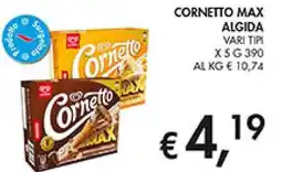 Coal Cornetto max algida offerta