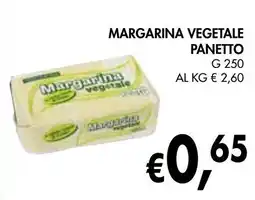 èccoMI Margarina vegetale panetto offerta