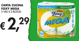 Coal Carta cucina foxy mega offerta