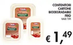 Coal Contenitori cartone biodegradabili FRIO offerta