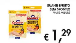 Coal Guanti effetto seta SPONTEX offerta