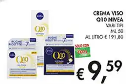 Coal Crema viso Q10 NIVEA offerta
