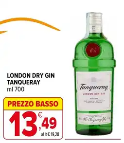 Iperal London dry gin TANQUERAY offerta