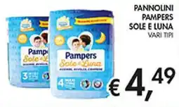 Coal Pannolini pampers sole e luna offerta