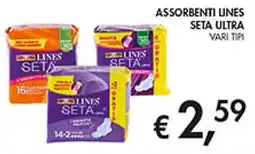 Coal Assorbenti lines seta ultra offerta