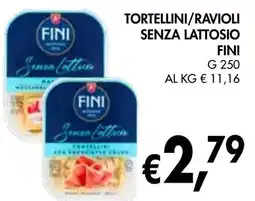 èccoMI Tortellini/ravioli senza lattosio FINI offerta