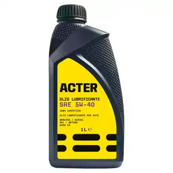 LUBRIFICANTI PER AUTO ACTER