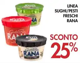 èccoMI Linea sughi/pesti freschi RANA offerta