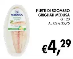 èccoMI Filetti di sgombro grigliati MEDUSA offerta