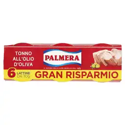Coop TONNO IN OLIO DI OLIVA PALMERA offerta