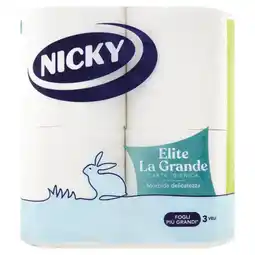 Coop CARTA IGIENICA LA GRANDE NICKY offerta