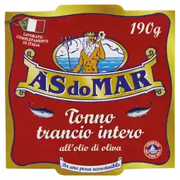 Coop TRANCIO DI TONNO ALL’OLIO DI OLIVA ASDOMAR offerta