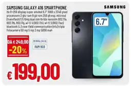Famila SAMSUNG GALAXY A16 SMARTPHONE offerta