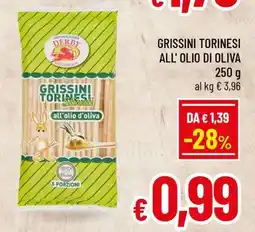 Famila GRISSINI TORINESI ALL' OLIO DI OLIVA offerta