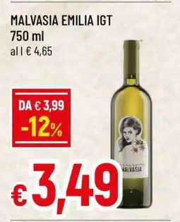 Famila MALVASIA EMILIA IGT offerta