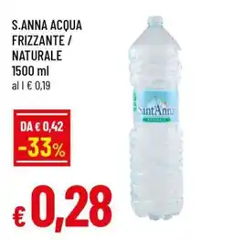 Famila S.Anna Acqua Frizzante / Naturale offerta