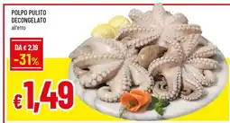 Famila POLPO PULITO DECONGELATO offerta