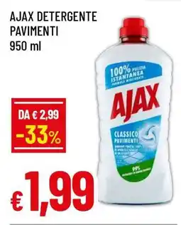 Famila Ajax Detergente pavimenti offerta