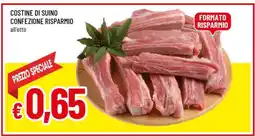 Famila Costine di suino confezione risparmio offerta