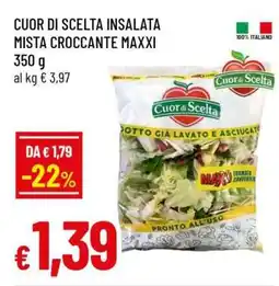 Famila CUOR DI SCELTA INSALATA MISTA CROCCANTE MAXXI offerta