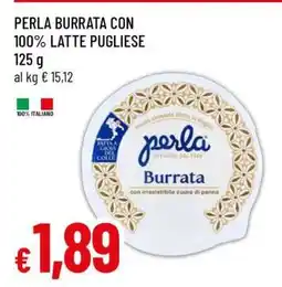 Famila PERLA BURRATA CON 100% LATTE PUGLIESE offerta