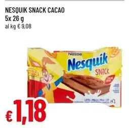 Famila NESQUIK SNACK CACAO offerta