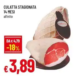 Famila Culatta Stagionata 14 Mesi offerta