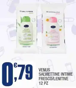 Splendidi e Splendenti Venus salviettine intime fresco/lenitive offerta