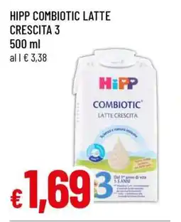 Famila HIPP COMBIOTIC LATTE CRESCITA 3 offerta