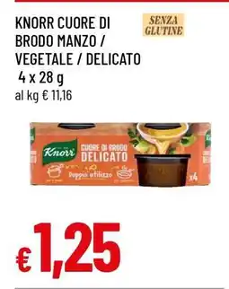 Famila KNORR CUORE DI BRODO MANZO / VEGETALE / DELICATO offerta