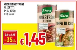 Famila KNORR MINESTRONE ASSORTITI offerta
